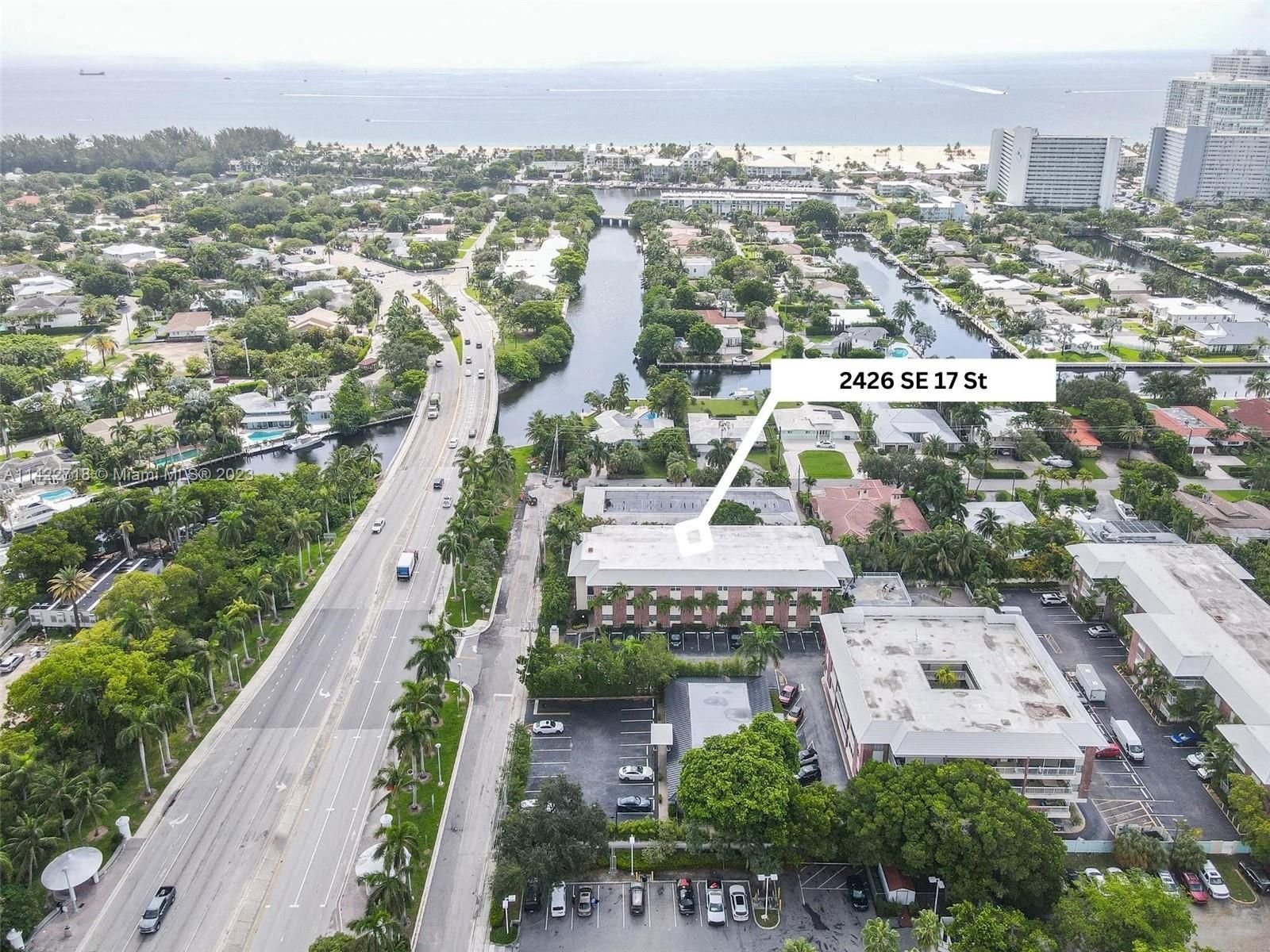 Real estate property located at 2426 17th St #104A, Broward County, VILLAGE AT HARBOR BEACH C, Fort Lauderdale, FL