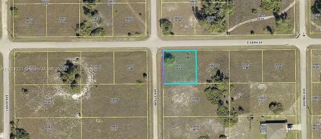 Real estate property located at 4200 E 18th St, Lee County, Lehigh Acres, FL