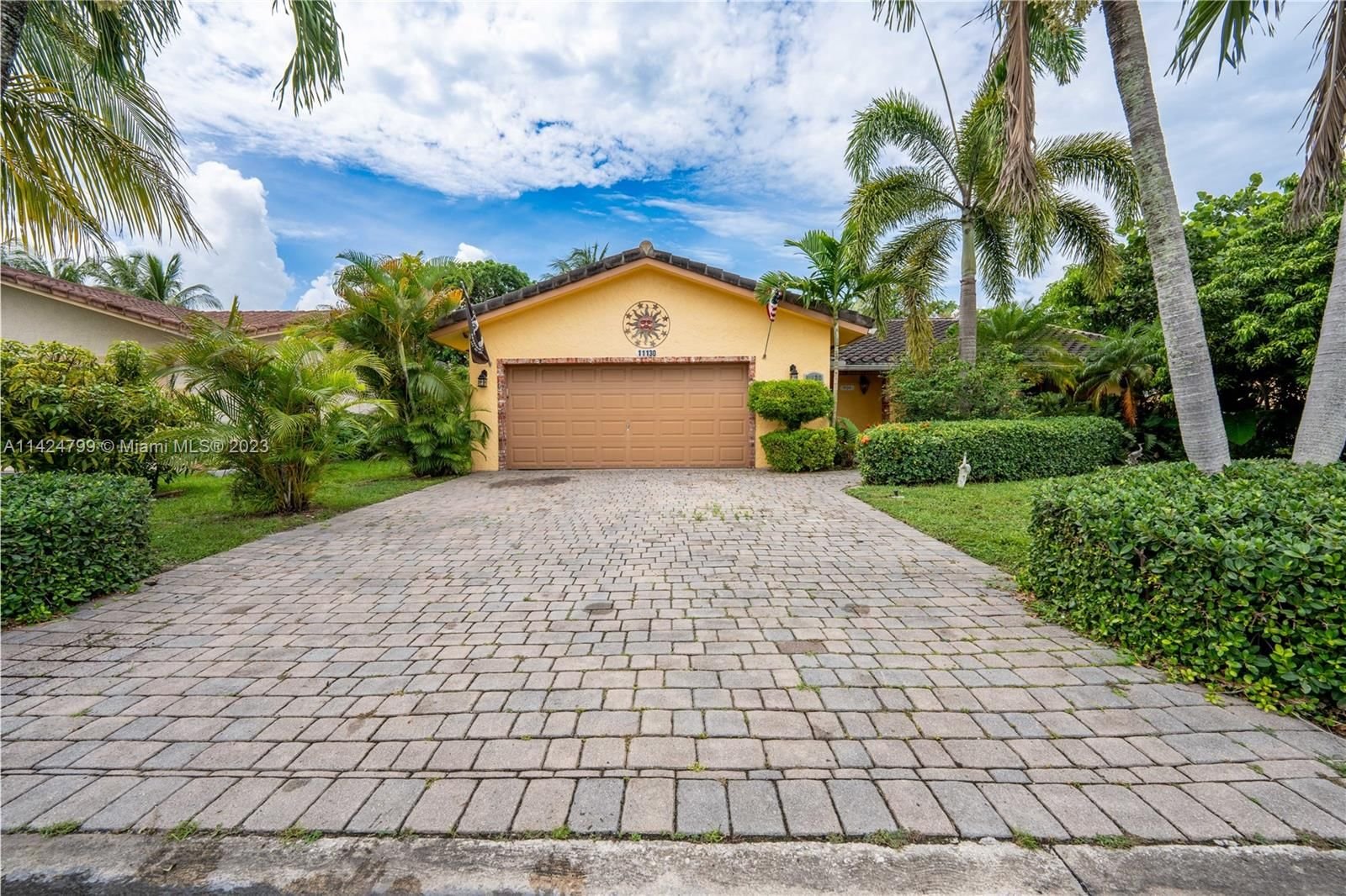 Real estate property located at 11130 38th St, Broward County, Coral Springs, FL