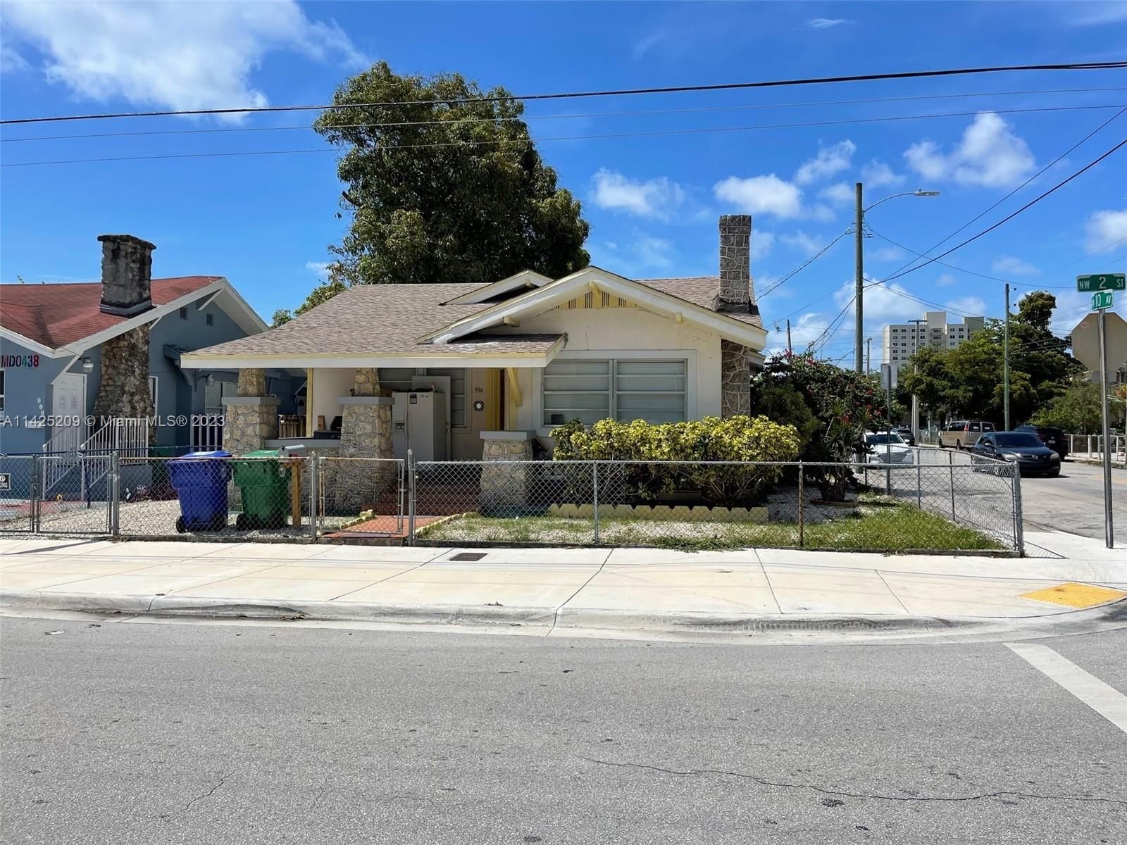 Real estate property located at 994 2nd St, Miami-Dade County, Miami, FL