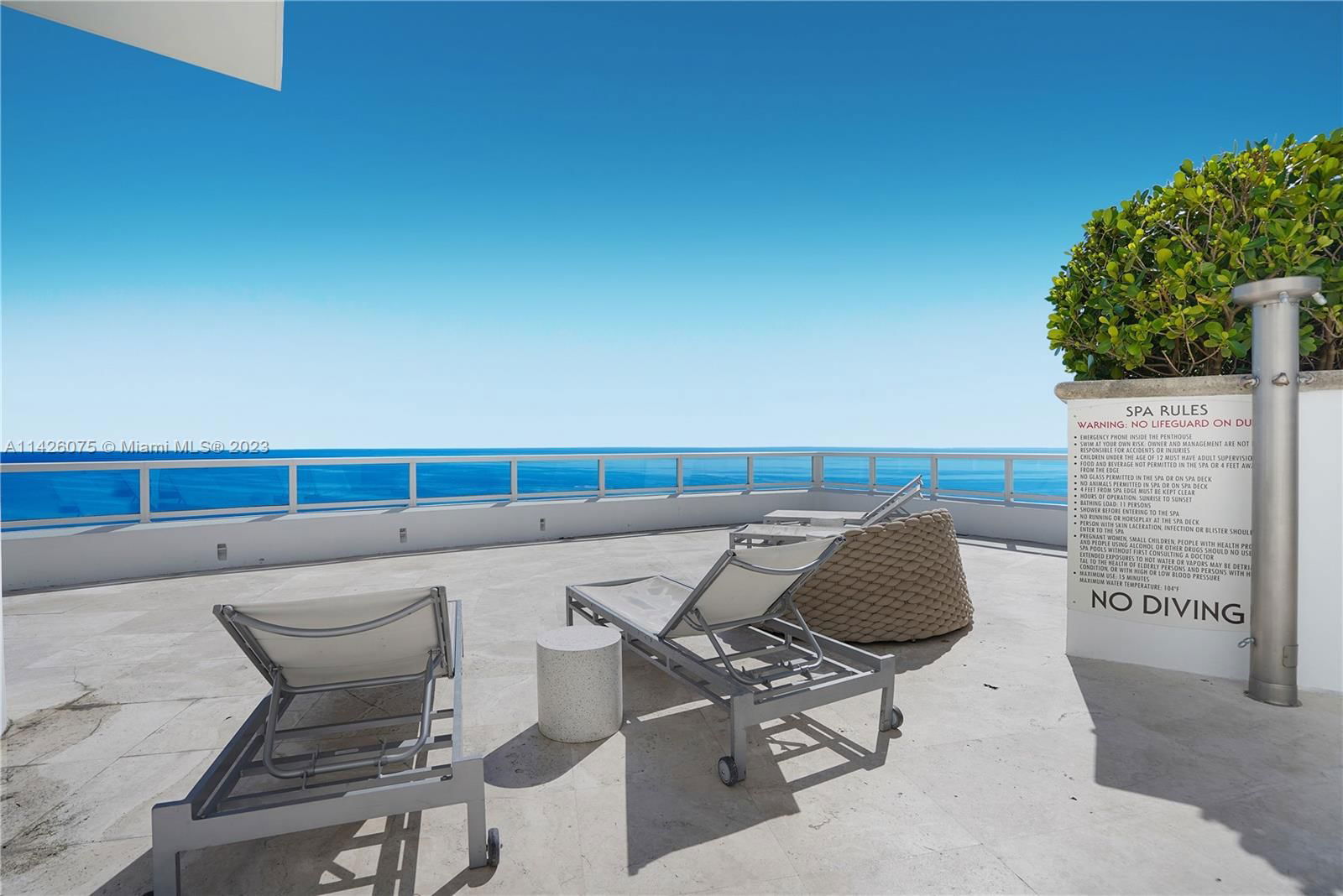 Real estate property located at 4401 Collins Ave PH North, Miami-Dade County, Miami Beach, FL