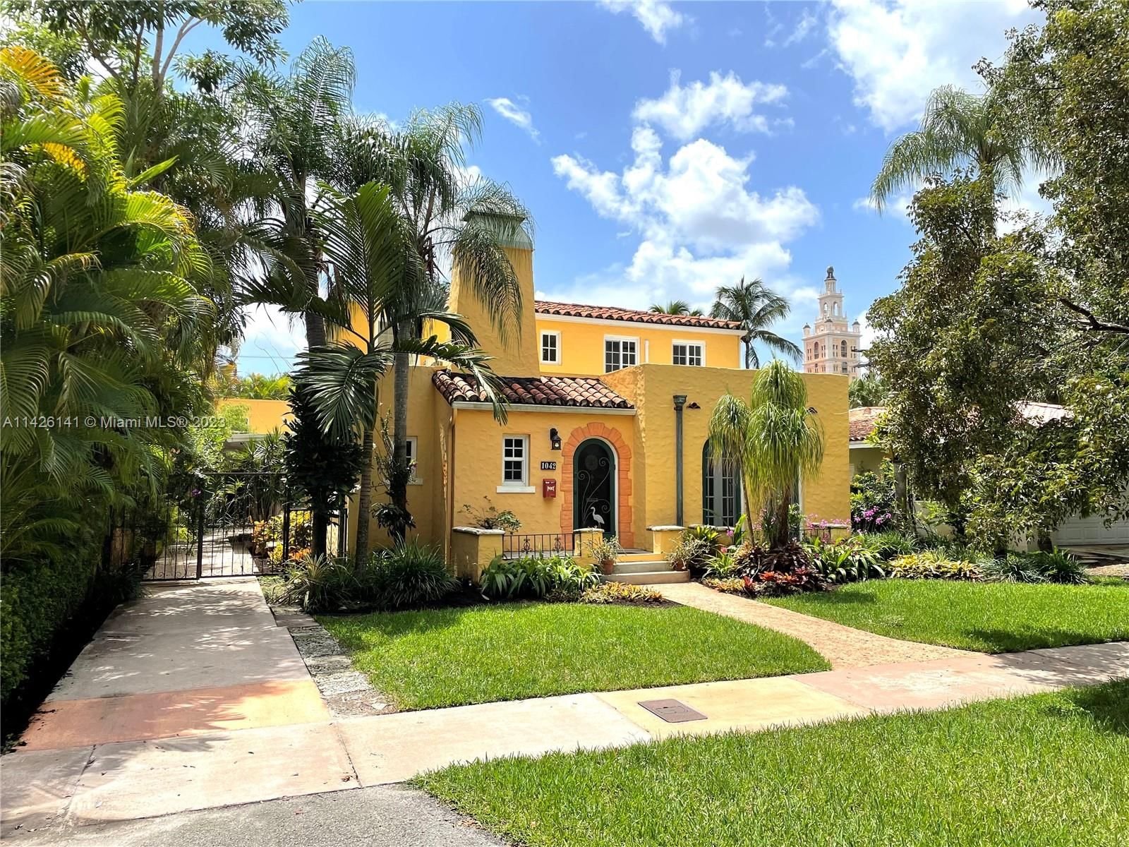 Real estate property located at 1042 Catalonia Ave, Miami-Dade County, CORAL GABLE COUNTRY CLUB, Coral Gables, FL