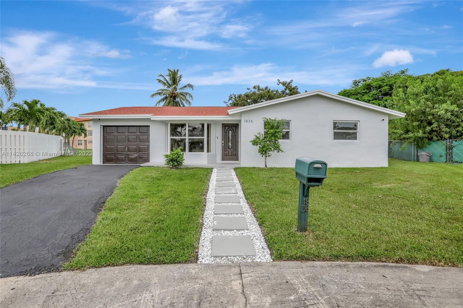 Real estate property located at 1836 66th Ave, Broward County, ROYAL PALM GARDENS, Margate, FL