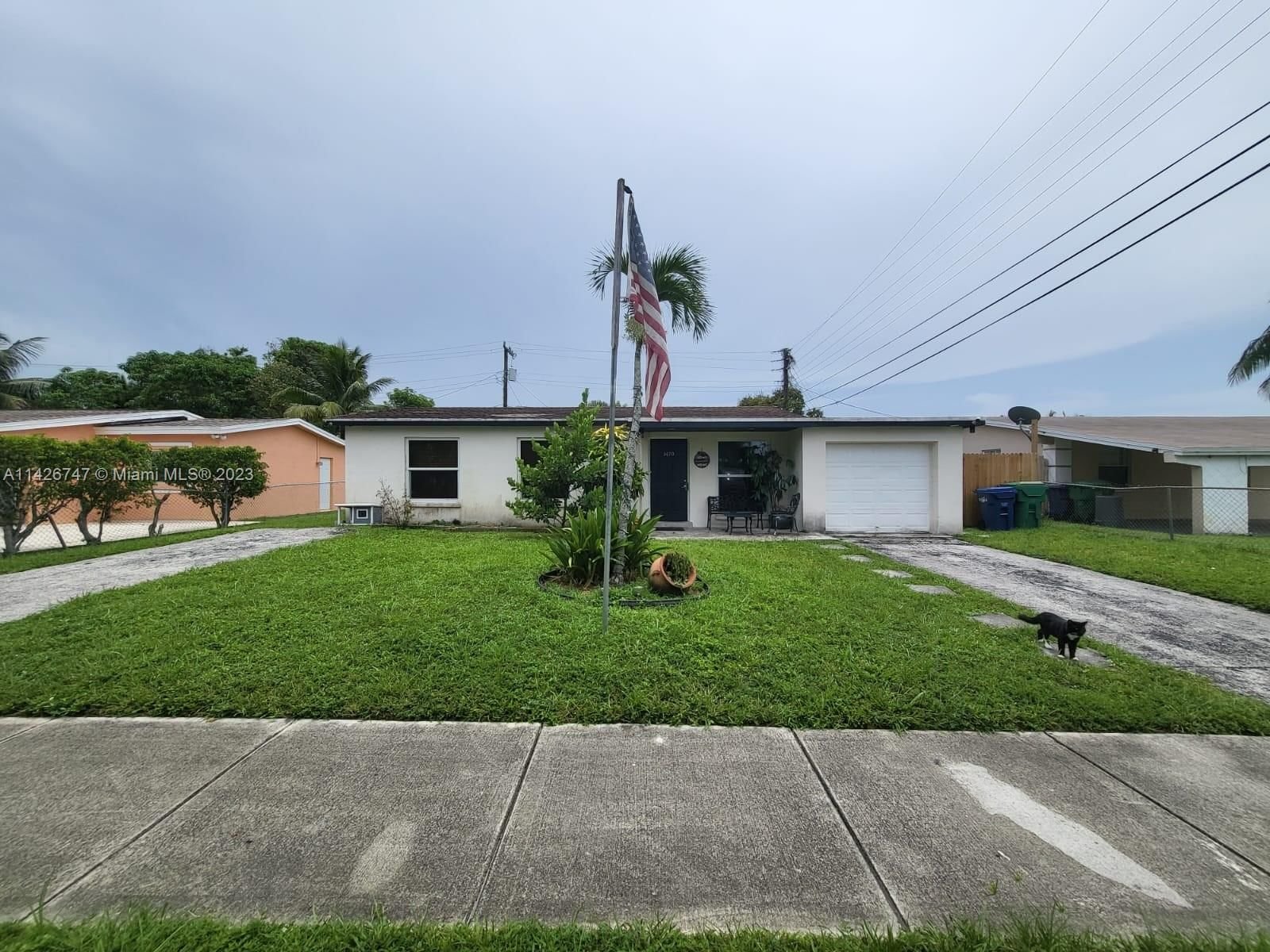 Real estate property located at 3470 18th St, Broward County, Lauderhill, FL