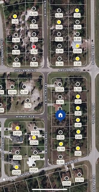 Real estate property located at 809 Crystal Ave, Lee County, n/a, Lehigh Acres, FL