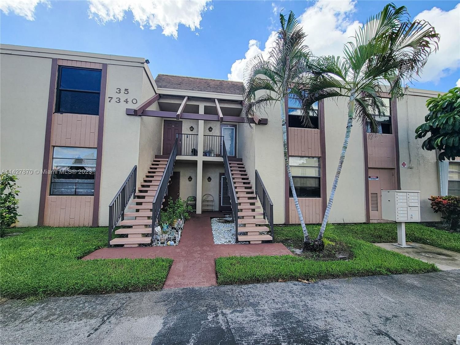 Real estate property located at 7340 18th St #104, Broward County, 35 OF PALM SPRINGS 3 COND, Margate, FL