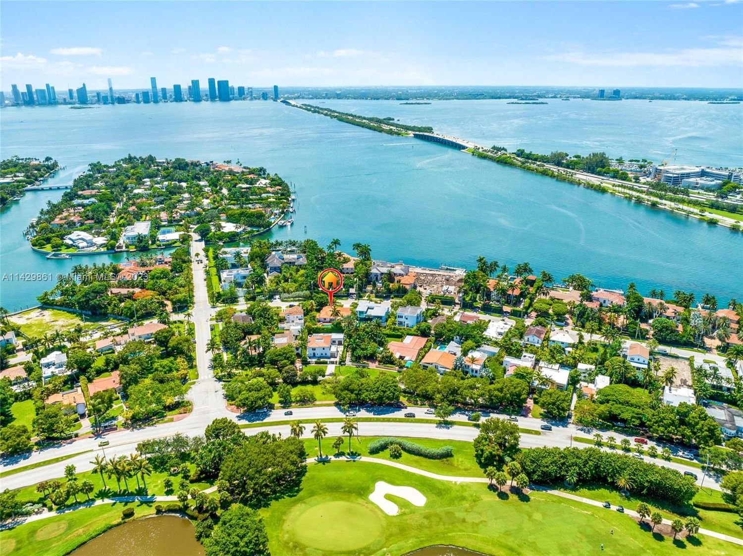 Real estate property located at 2935 Bay Rd, Miami-Dade County, Miami Beach, FL