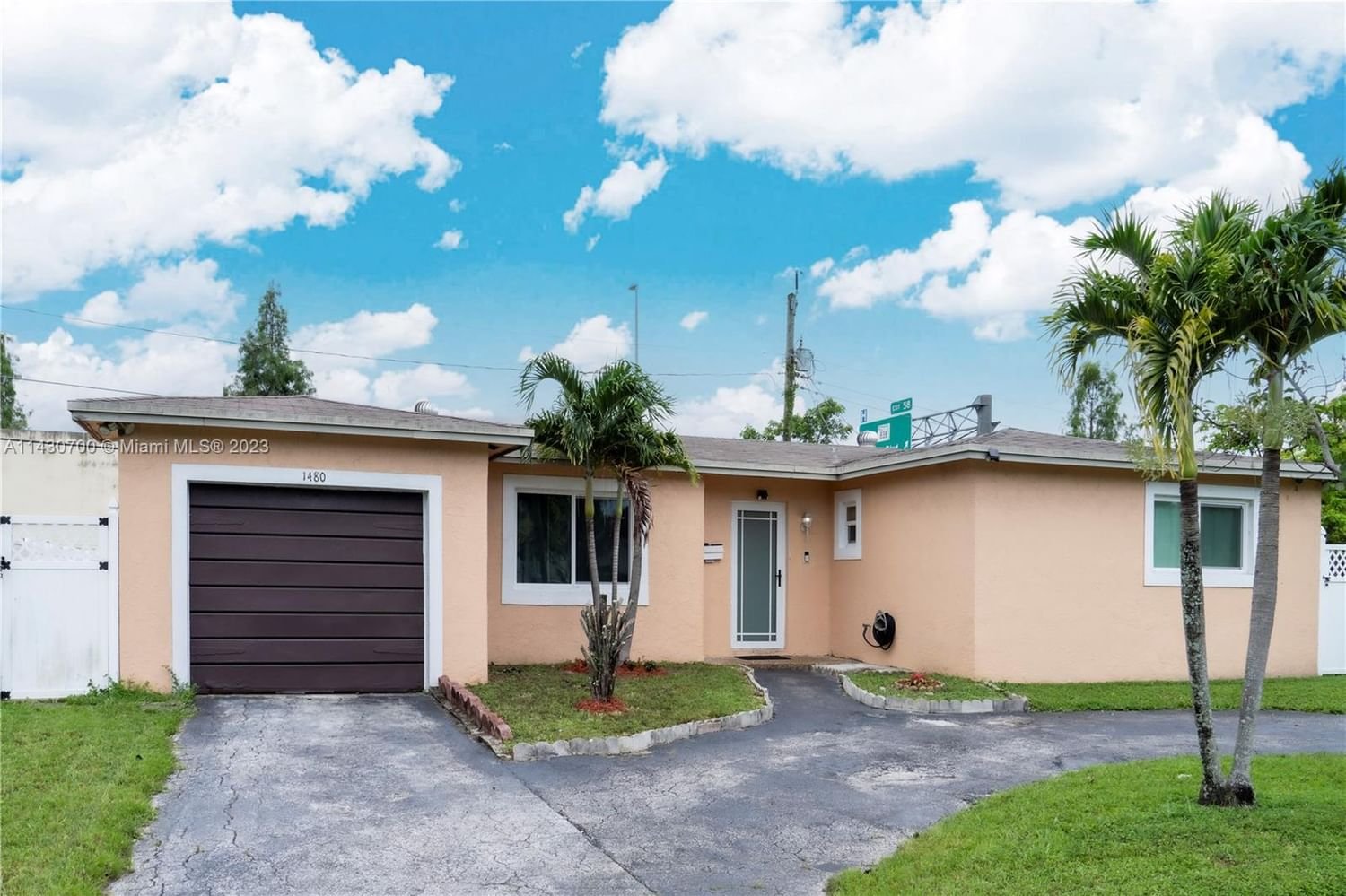 Real estate property located at 1480 52nd Ave, Broward County, Lauderhill, FL