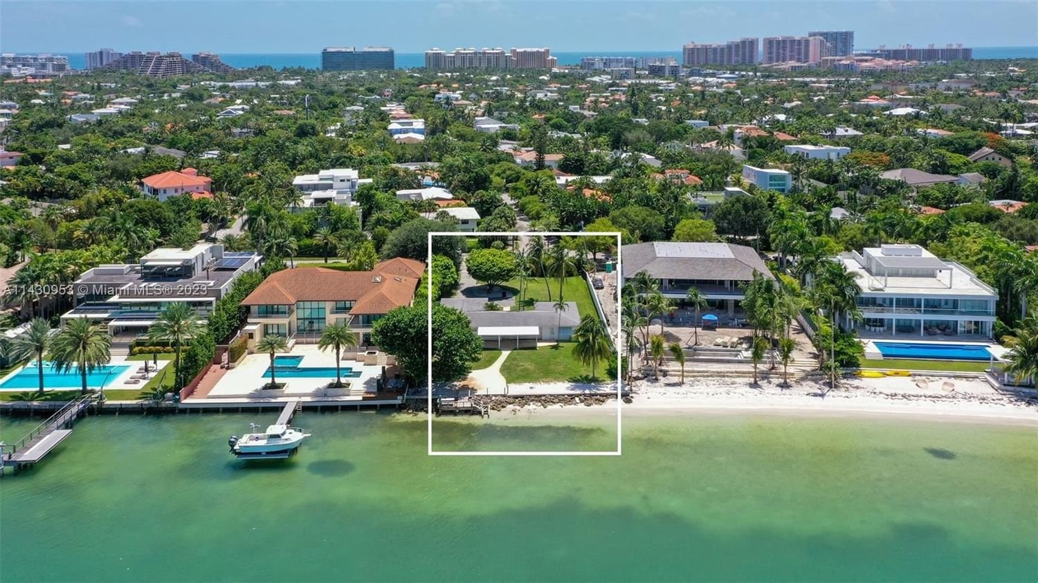 Real estate property located at 398 Harbor Dr, Miami-Dade County, TROPICAL ISLE HOMES SUB 4, Key Biscayne, FL