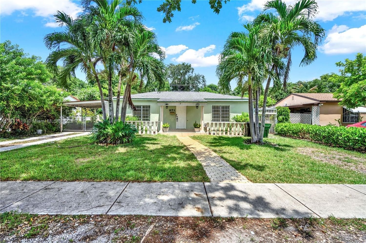 Real estate property located at 871 128th St, Miami-Dade County, North Miami, FL