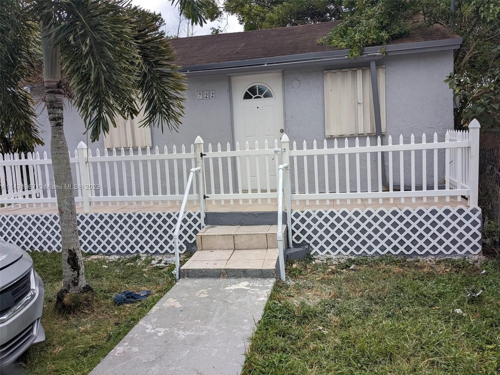Real estate property located at 722 7th St, Miami-Dade County, CENTRAL COMML HOMESTEAD, Homestead, FL
