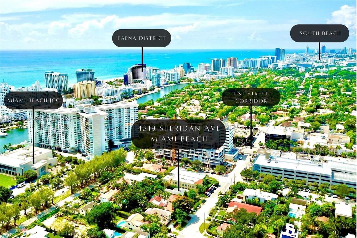 Real estate property located at 4219 Sheridan Ave, Miami-Dade County, Miami Beach, FL