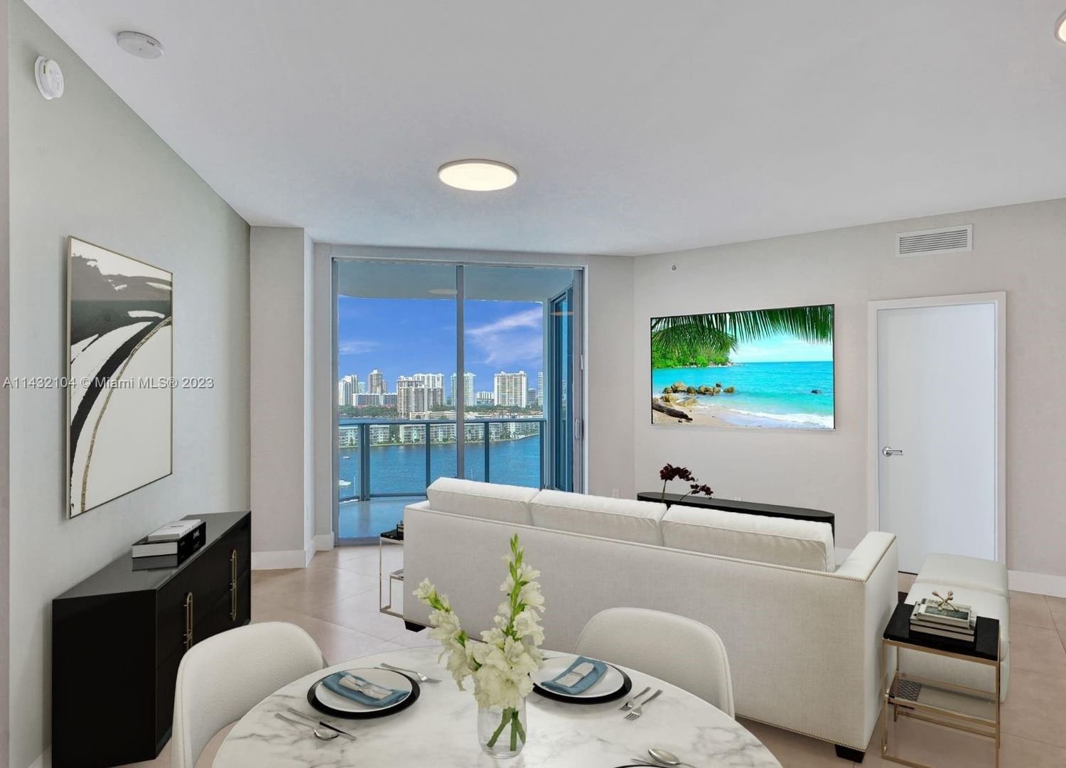 Real estate property located at 17111 Biscayne Blvd #1707, Miami-Dade County, MARINA PALMS RESIDENCES S, North Miami Beach, FL
