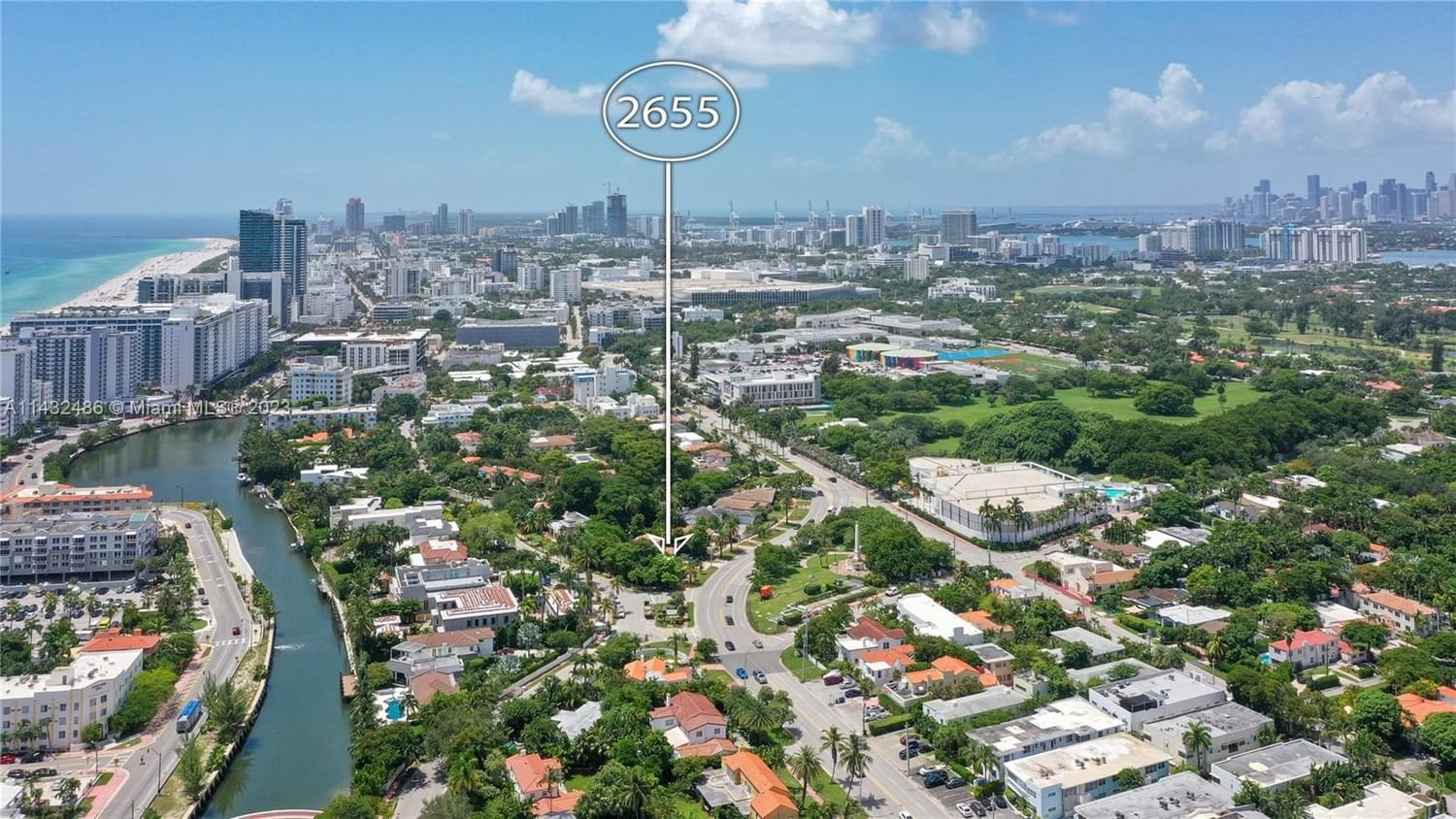 Real estate property located at 2655 Pine Tree Dr, Miami-Dade County, Miami Beach, FL
