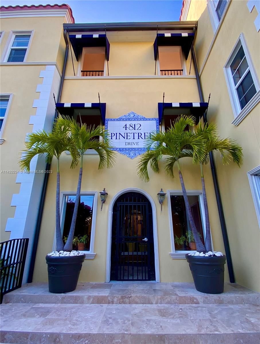 Real estate property located at 4812 Pine Tree Dr #308, Miami-Dade County, Miami Beach, FL