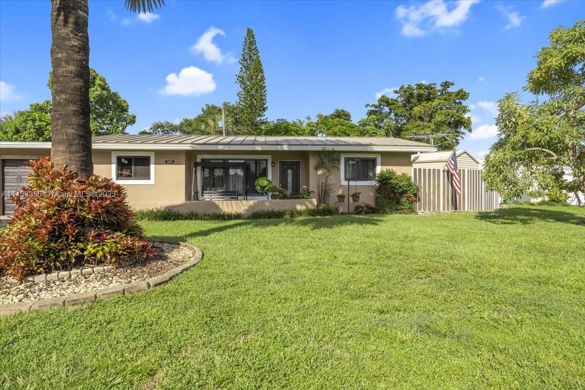 Real estate property located at 520 54th Ave, Broward County, Margate, FL