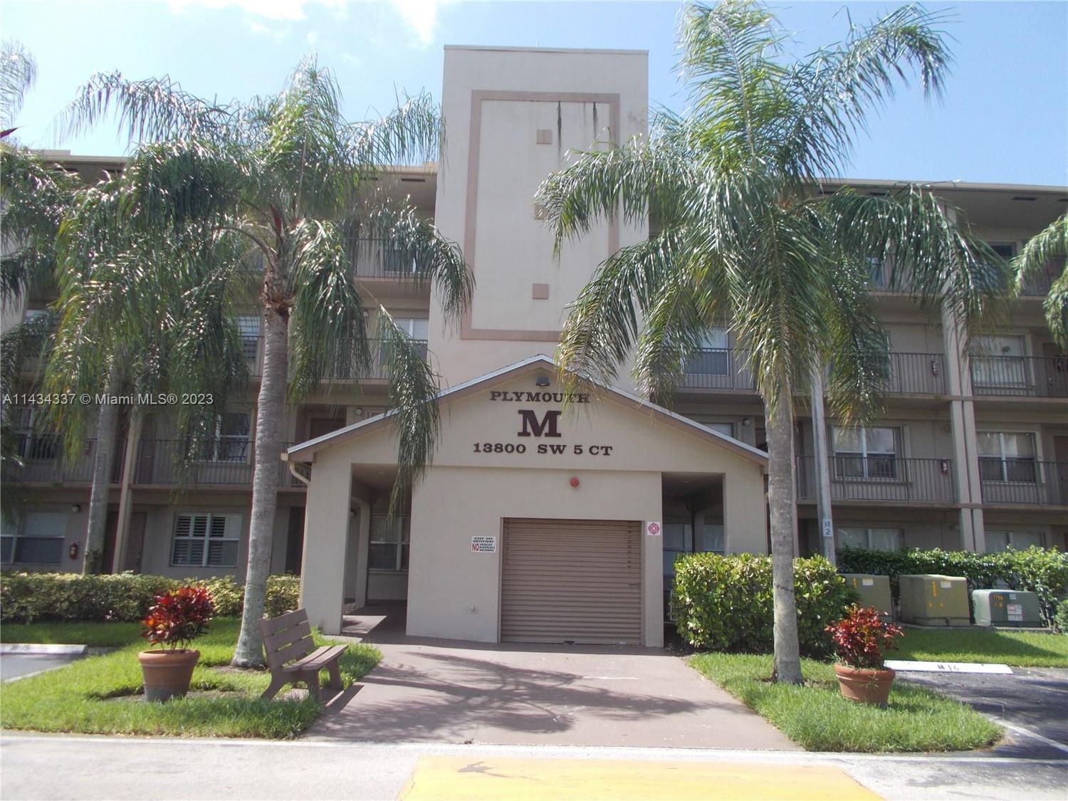 Real estate property located at 13800 5th Ct #309M, Broward County, PLYMOUTH AT CENTURY VILLA, Pembroke Pines, FL