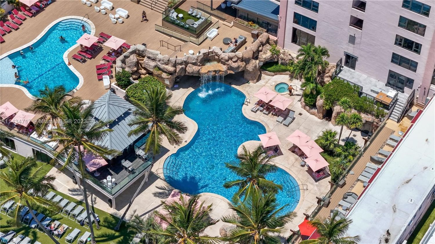 Real estate property located at 5225 Collins Ave #1018 & 1118, Miami-Dade County, Miami Beach, FL