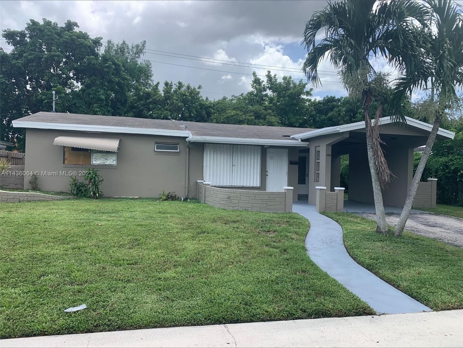 Real estate property located at 3428 32nd St, Broward County, Lauderdale Lakes, FL