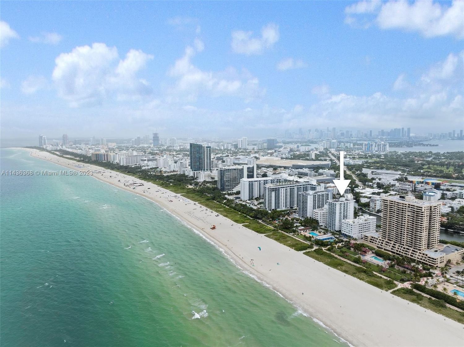 Real estate property located at 2457 Collins Ave #508, Miami-Dade County, Miami Beach, FL