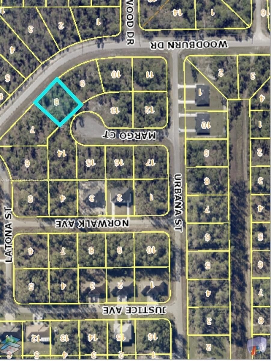 Real estate property located at 306/308 Woodburn Dr, Lee County, Lehigh Acres, FL