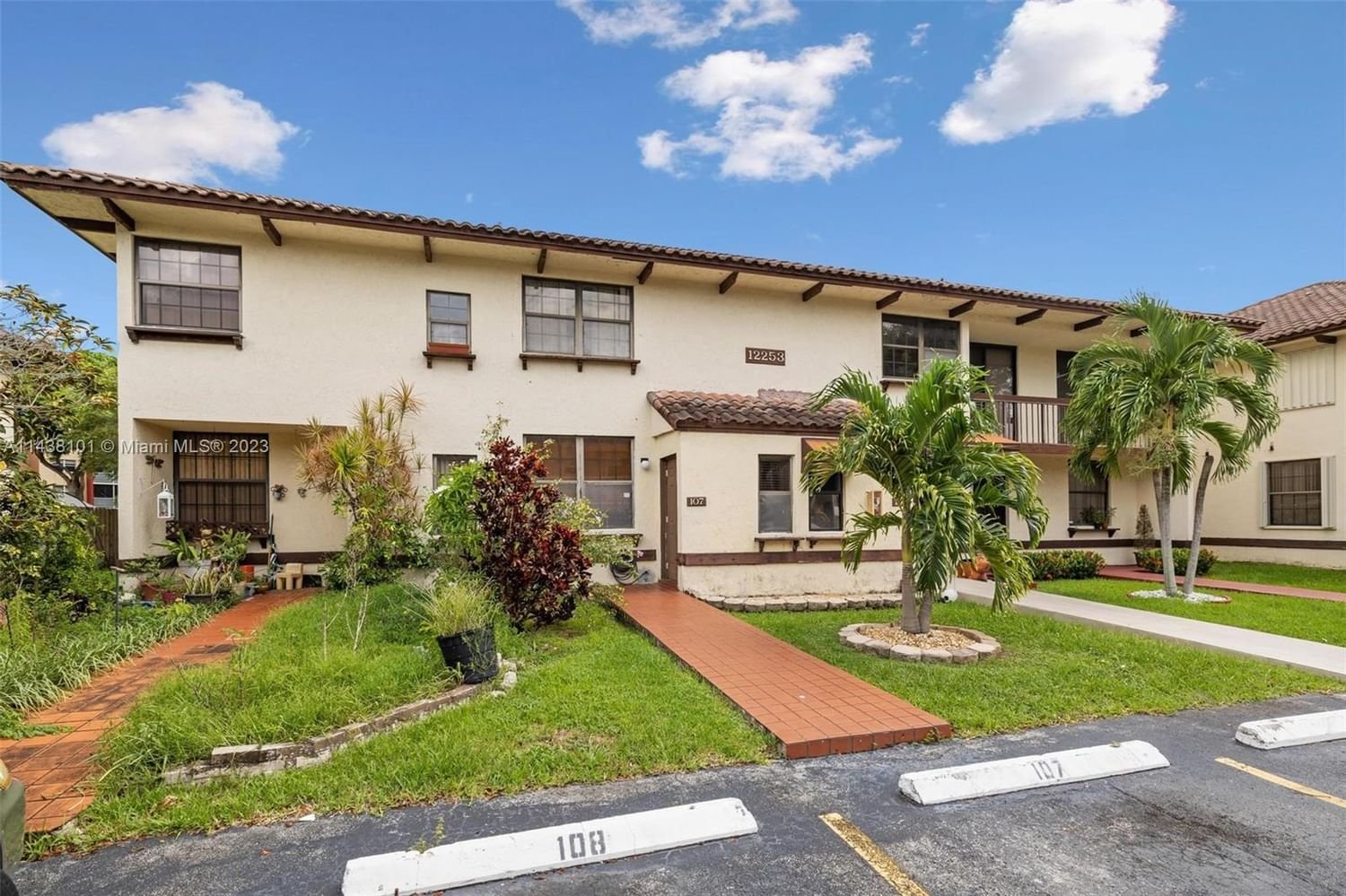 Real estate property located at 12253 16th Ter M 107, Miami-Dade County, Miami, FL