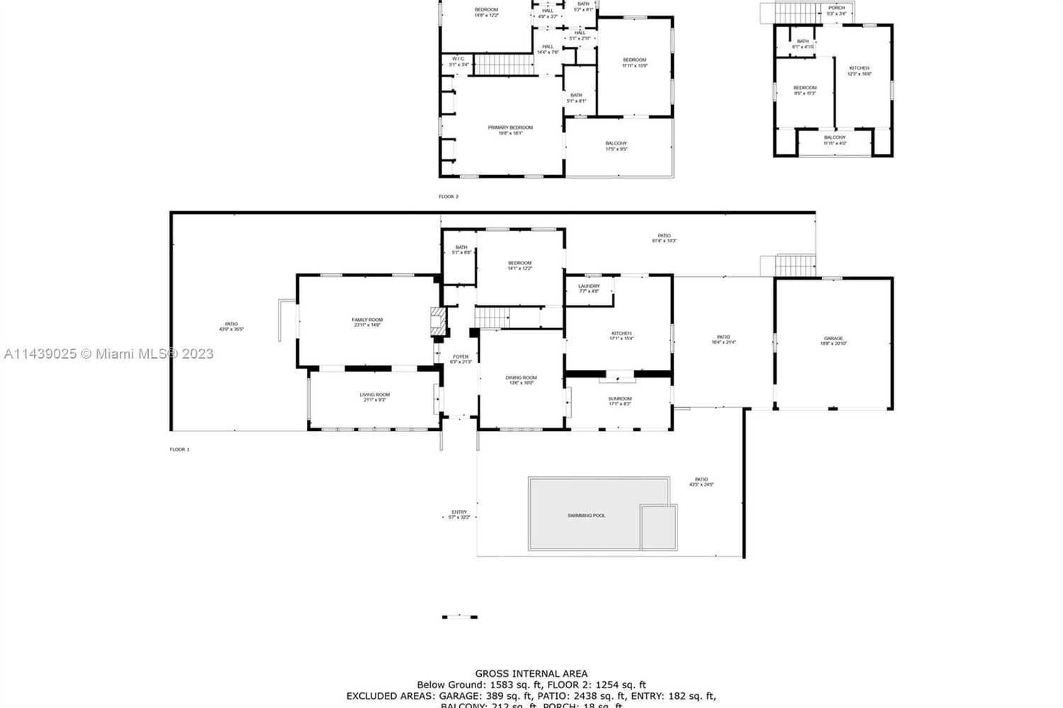 Real estate property located at 5201 La Gorce Dr, Miami-Dade County, Miami Beach, FL