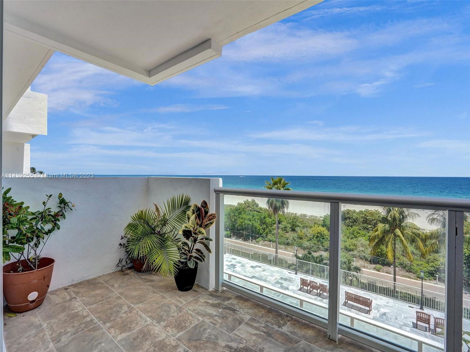 Real estate property located at 5601 Collins Ave #504, Miami-Dade County, Miami Beach, FL
