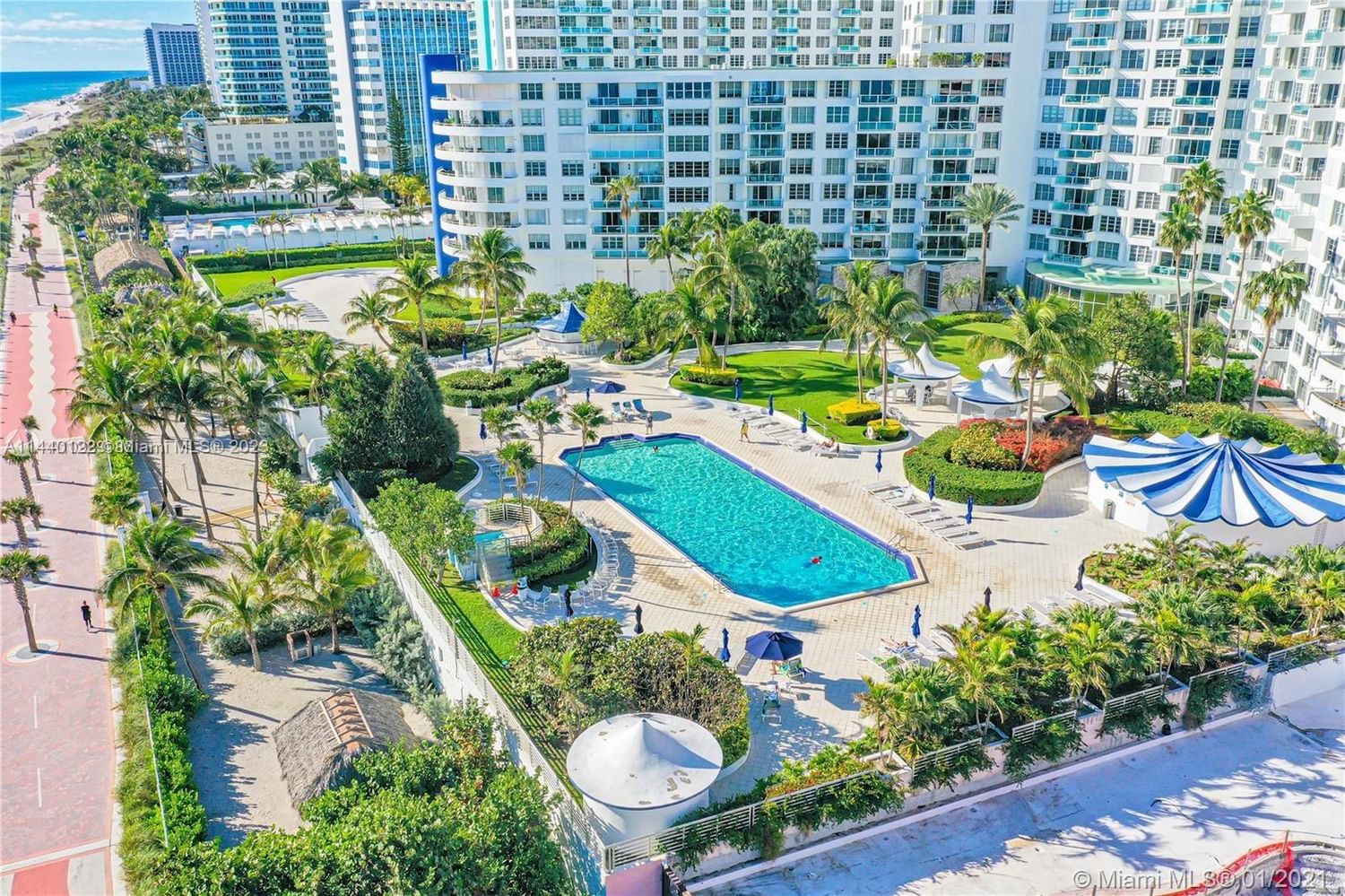 Real estate property located at 5161 Collins Ave #810, Miami-Dade County, Miami Beach, FL