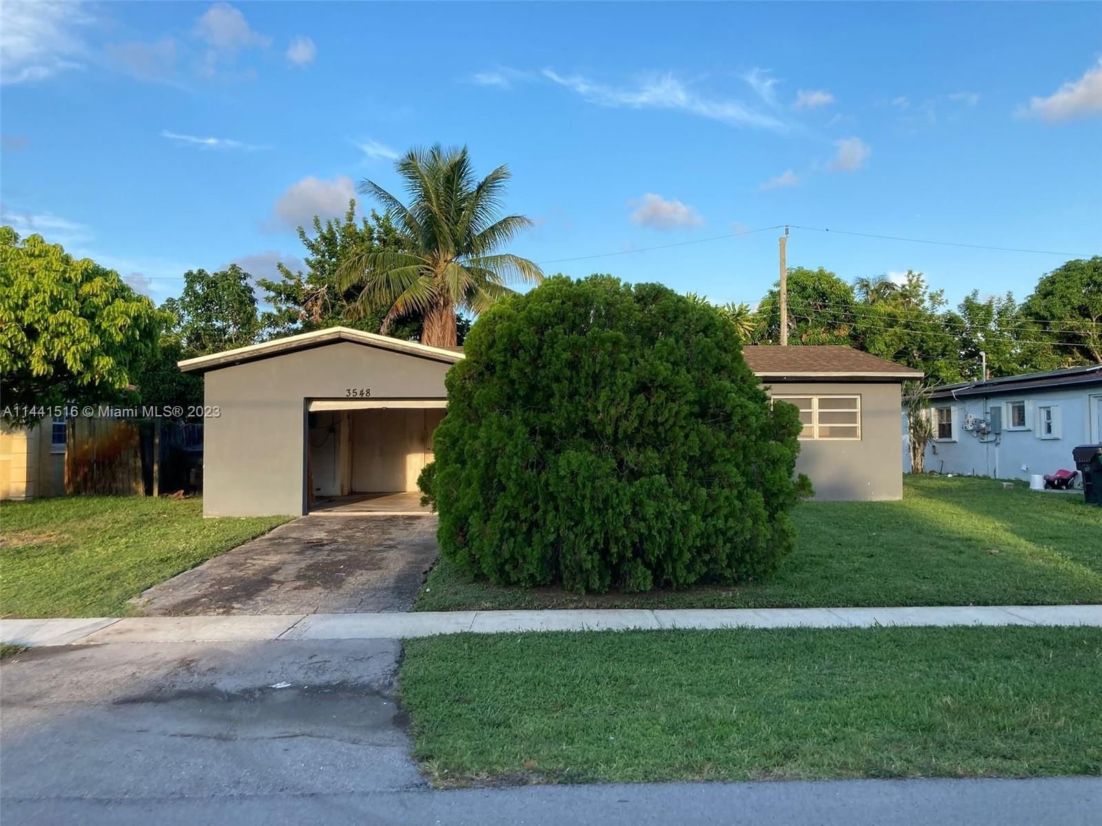 Real estate property located at 3548 37th Ave, Broward County, Lauderdale Lakes, FL