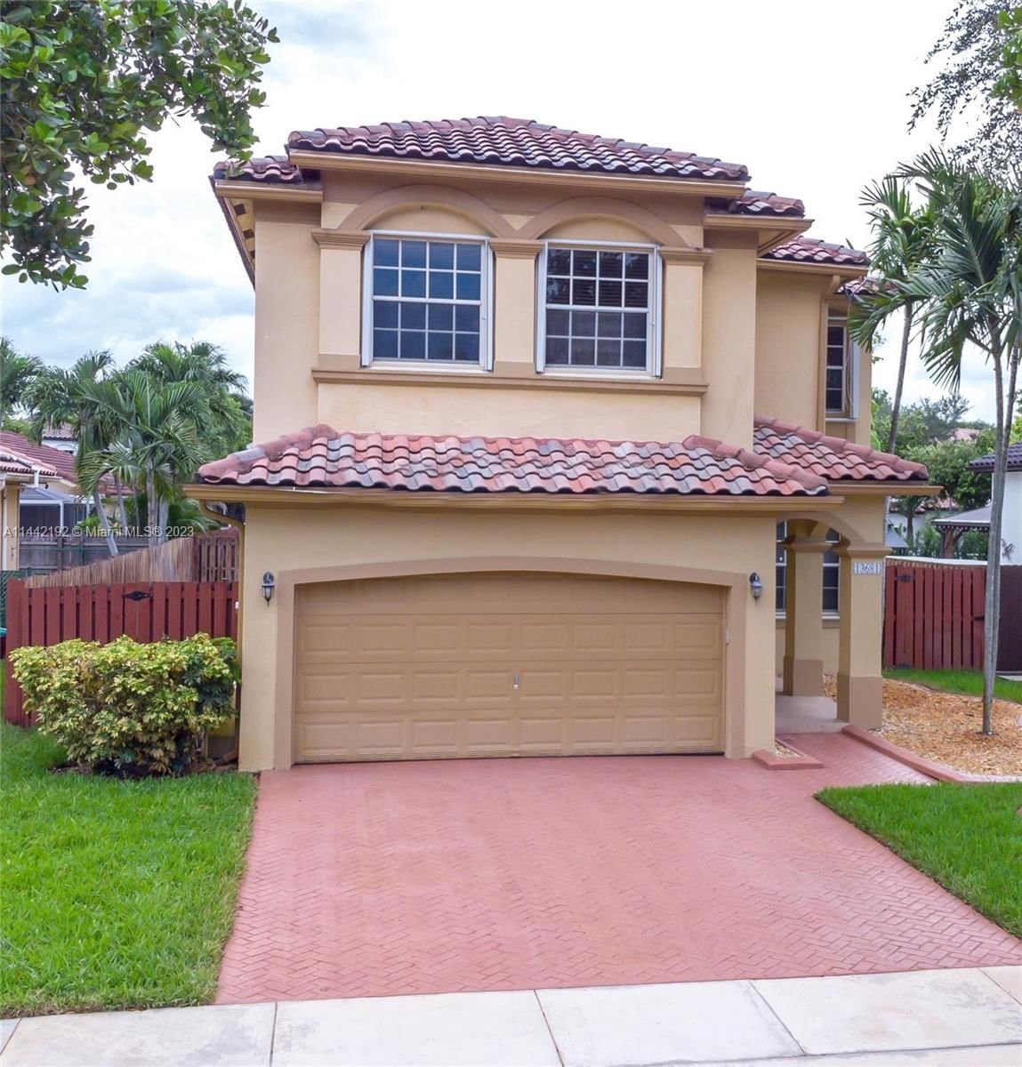 Real estate property located at 13681 51st St, Broward County, Miramar, FL