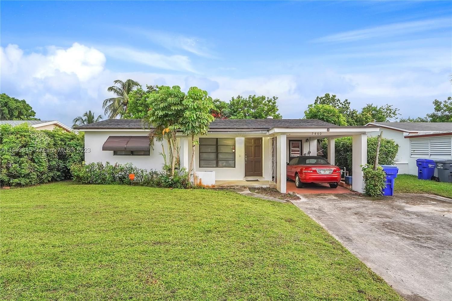 Real estate property located at 7460 Polk St, Broward County, Hollywood, FL
