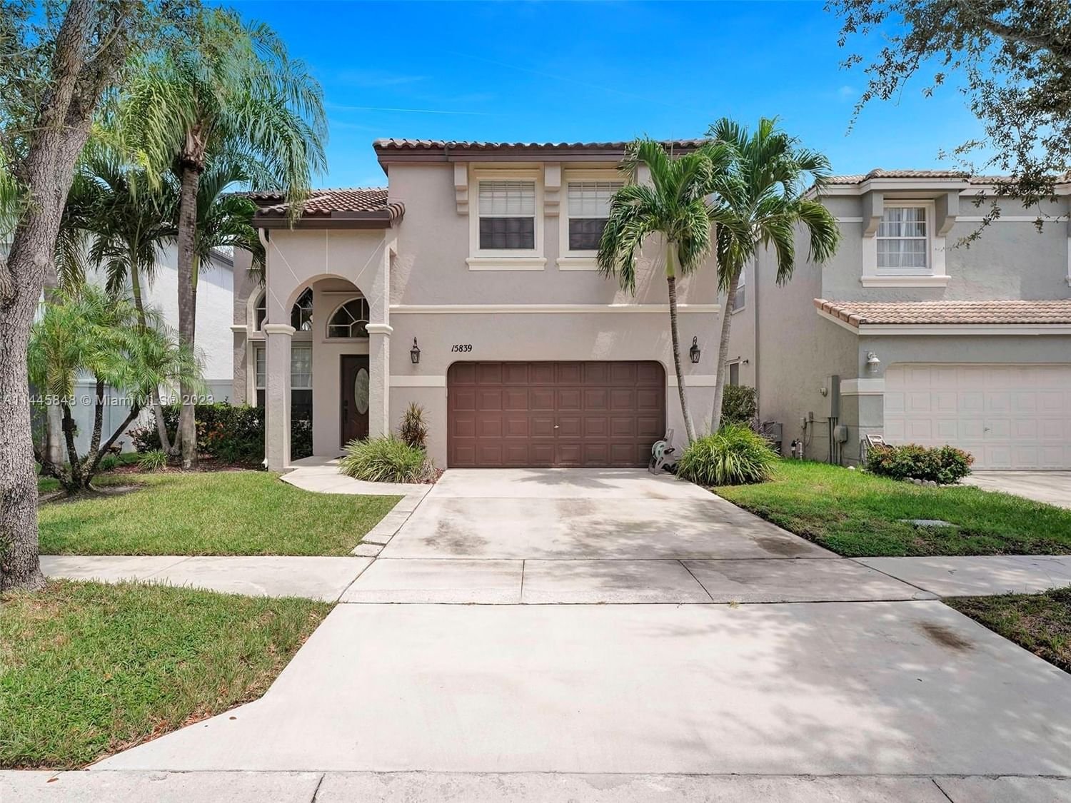 Real estate property located at 15839 10th St, Broward County, TOWNGATE, Pembroke Pines, FL