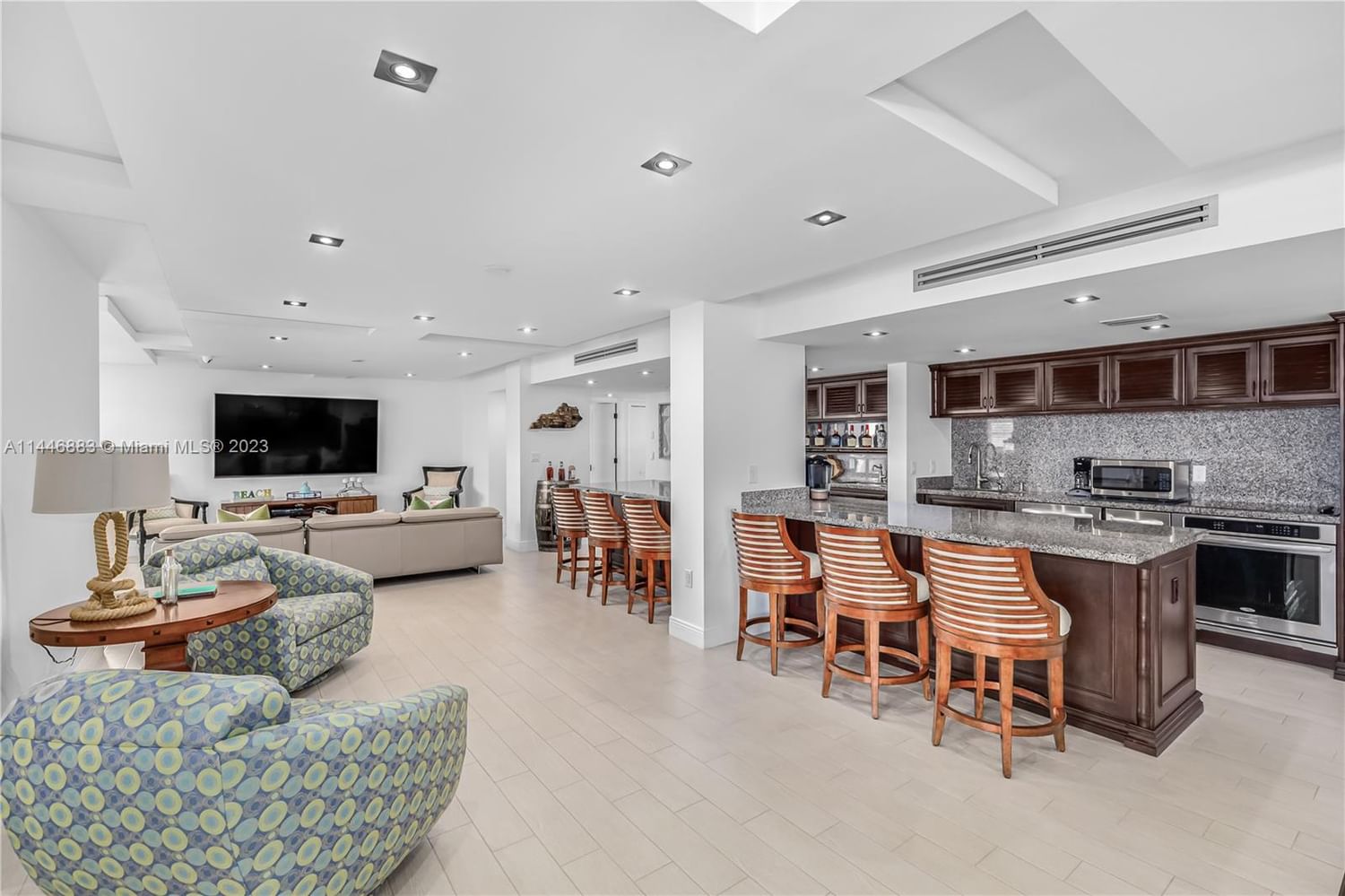 Real estate property located at 5845 Collins Ave #306/305, Miami-Dade County, Miami Beach, FL