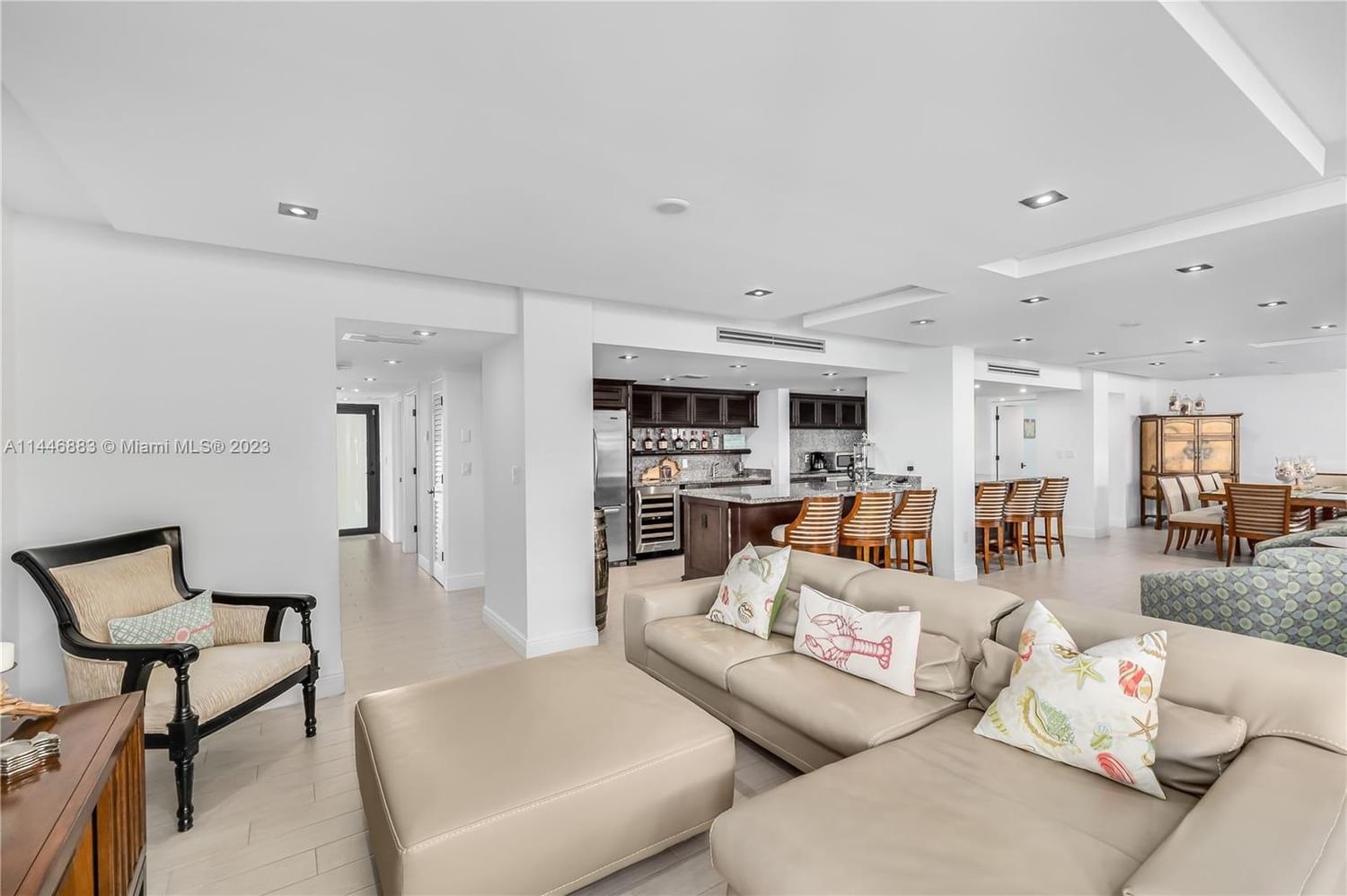 Real estate property located at 5845 Collins Ave #306/305, Miami-Dade County, Miami Beach, FL