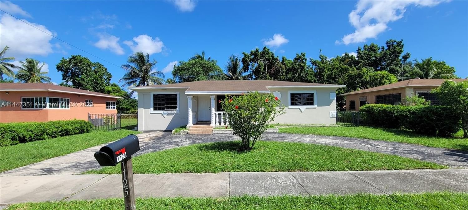 Real estate property located at 1125 109th St, Miami-Dade County, Miami, FL