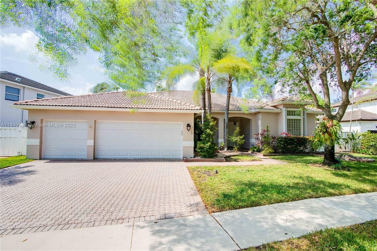 Real estate property located at 3560 145th Ave, Broward County, WINDSOR PALMS, Miramar, FL