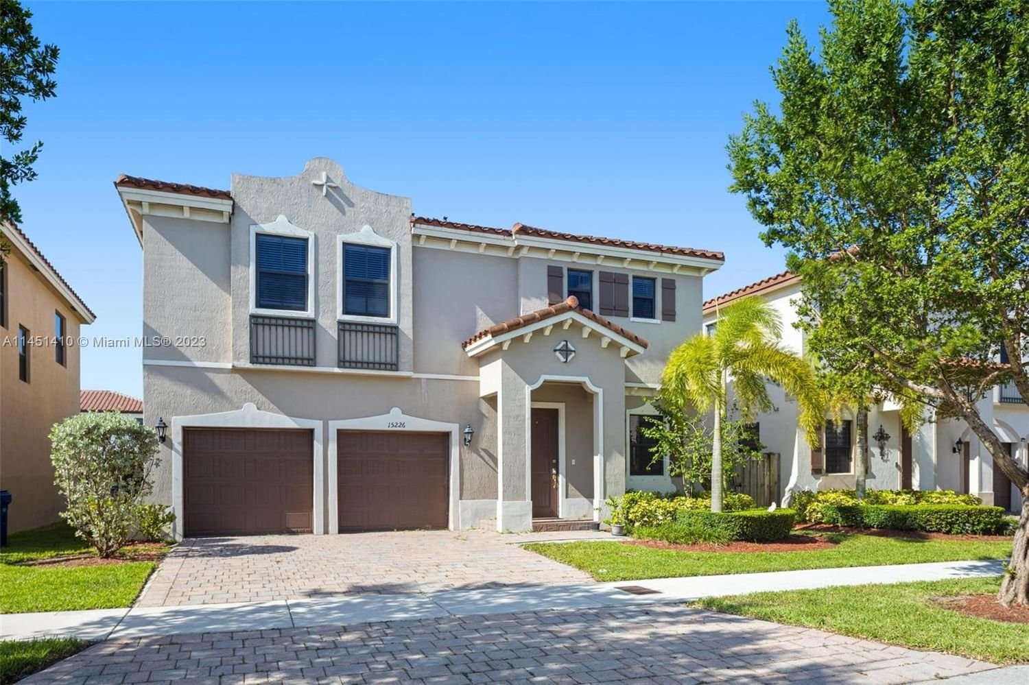 Real estate property located at 15226 173rd Ln, Miami-Dade County, VENETIAN PARC WEST, Miami, FL