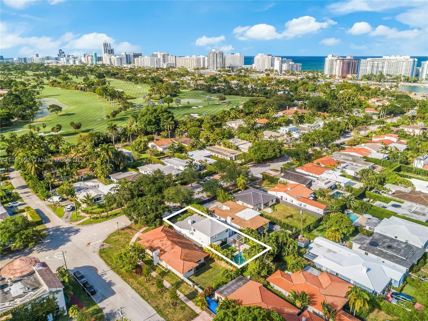 Real estate property located at 646 51 Street, Miami-Dade County, Miami Beach, FL