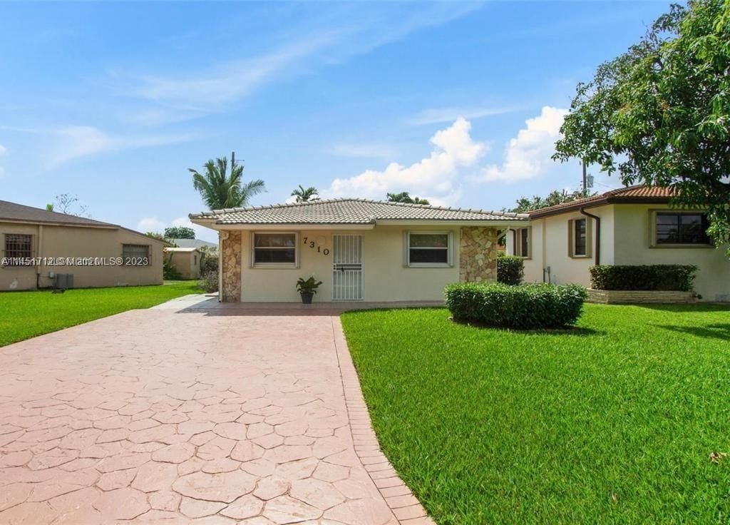 Real estate property located at 7310 35th St, Miami-Dade County, CENTRAL MIAMI PART 6, Miami, FL