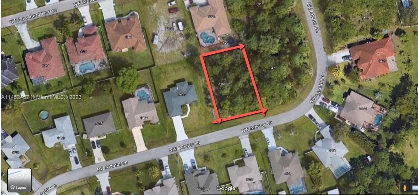 Real estate property located at 5468 Arbutus Ln, St Lucie County, Port St. Lucie, FL