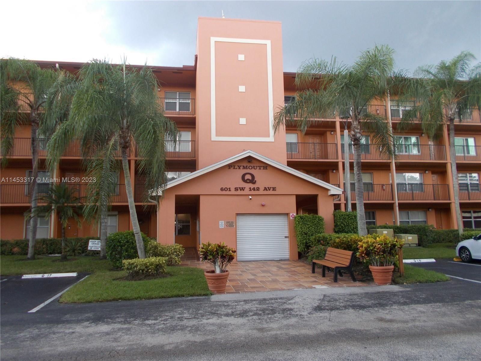 Real estate property located at 601 142nd Ave #314Q, Broward County, PLYMOUTH AT CENTURY VILLA, Pembroke Pines, FL