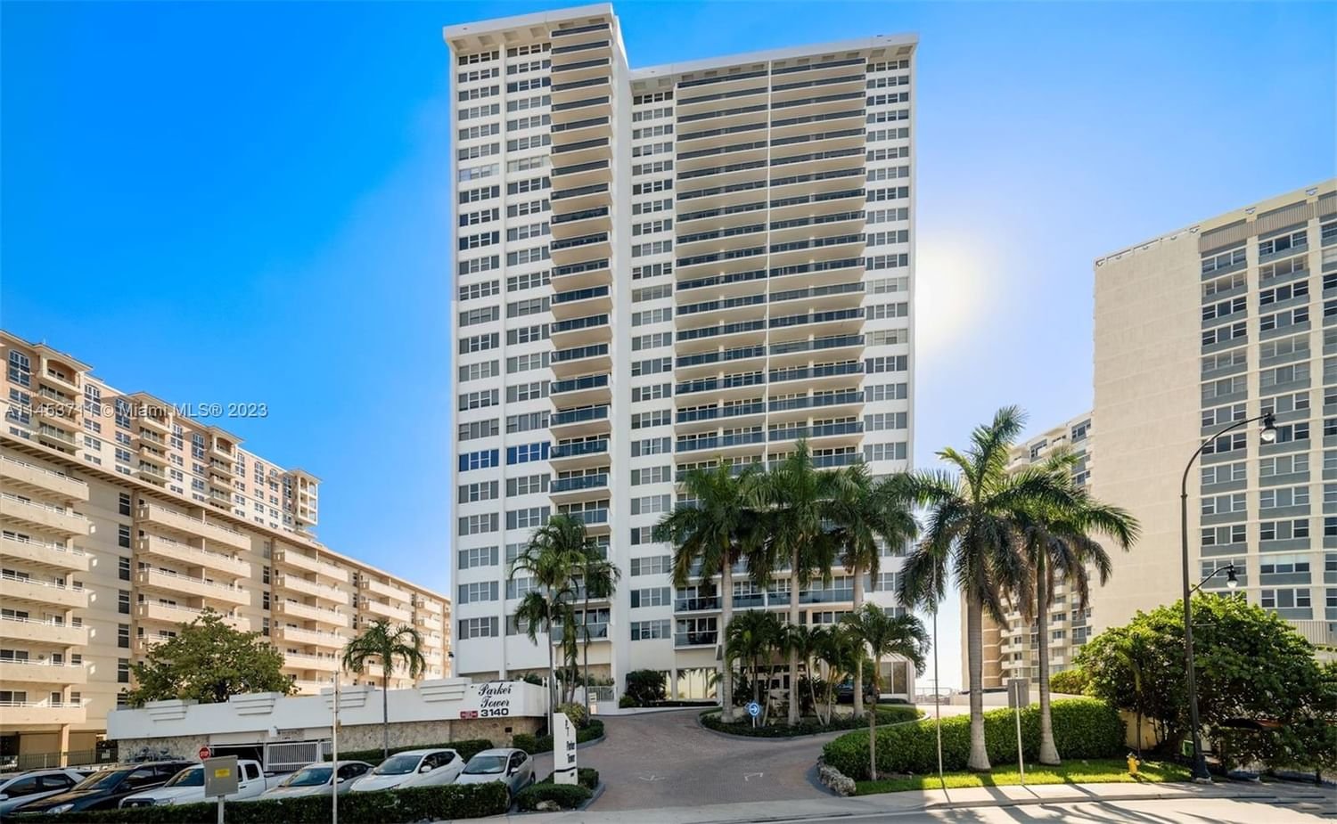 Real estate property located at 3140 Ocean Dr #703, Broward County, PARKER TOWER CONDO, Hallandale Beach, FL