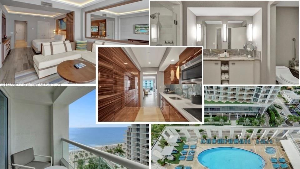 Real estate property located at 551 Fort Lauderdale Beach Blvd H1511, Broward County, OCEAN RESORT RESIDENCES, Fort Lauderdale, FL