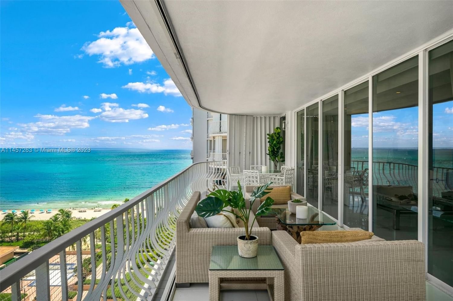 Real estate property located at 10155 Collins Ave #1206, Miami-Dade County, Bal Harbour 101, Bal Harbour, FL