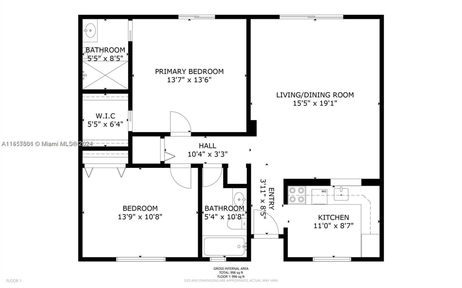 Real estate property located at 8500 133rd Avenue Rd #310 bldg 3, Miami-Dade County, HORIZONS WEST CONDO #3, Miami, FL