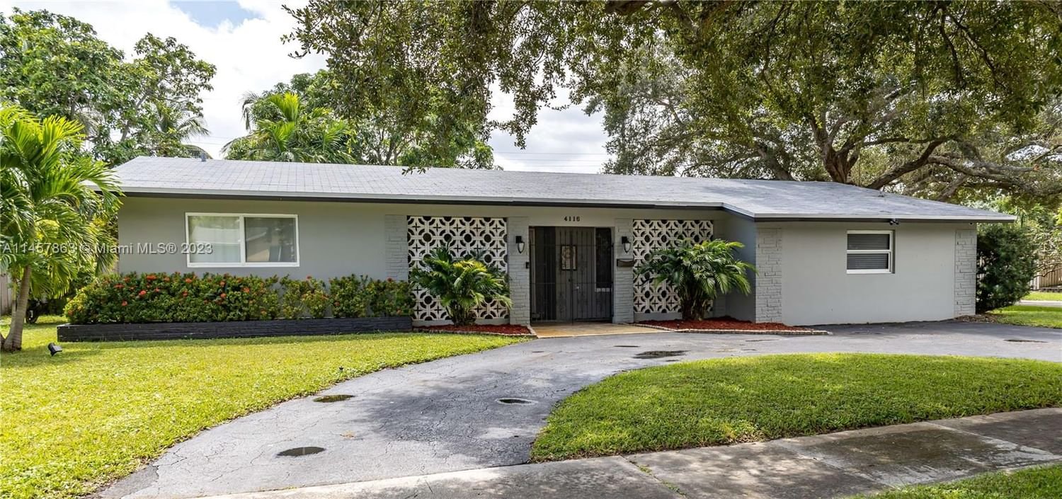 Real estate property located at 4116 Taft St, Broward County, Hollywood, FL
