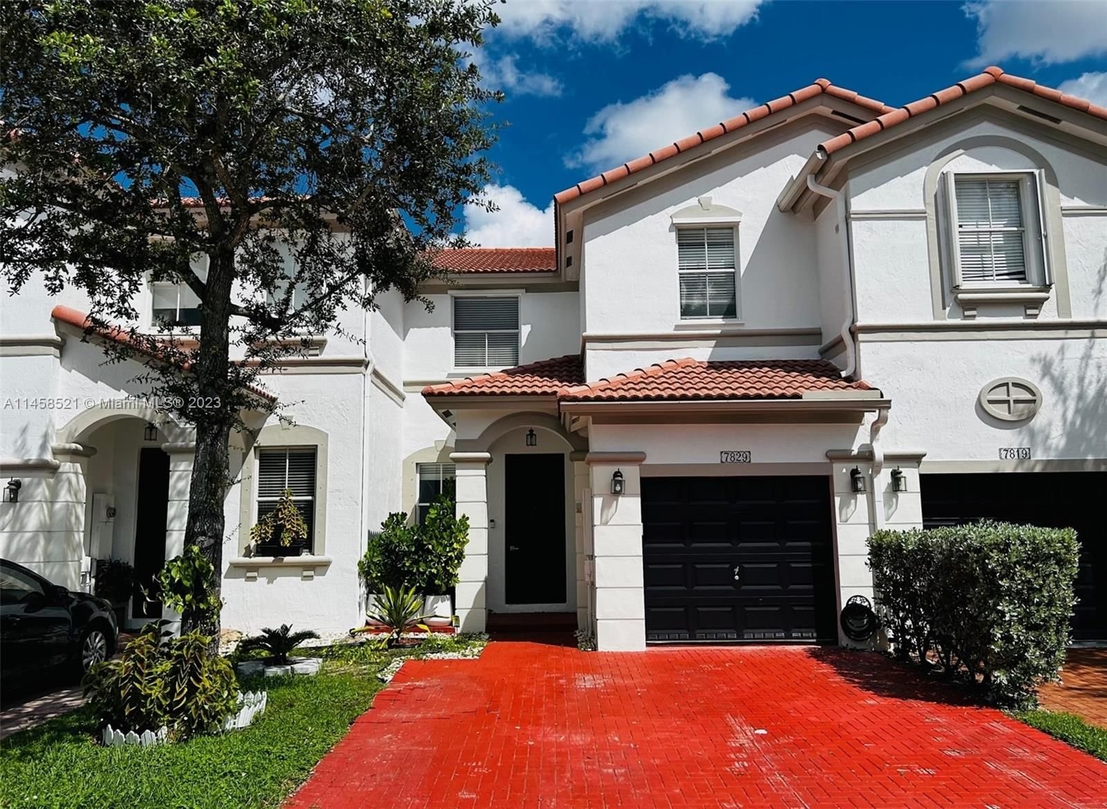 Real estate property located at 7829 108th Pl #7829, Miami-Dade County, ISLANDS AT DORAL 1ST ADDN, Doral, FL