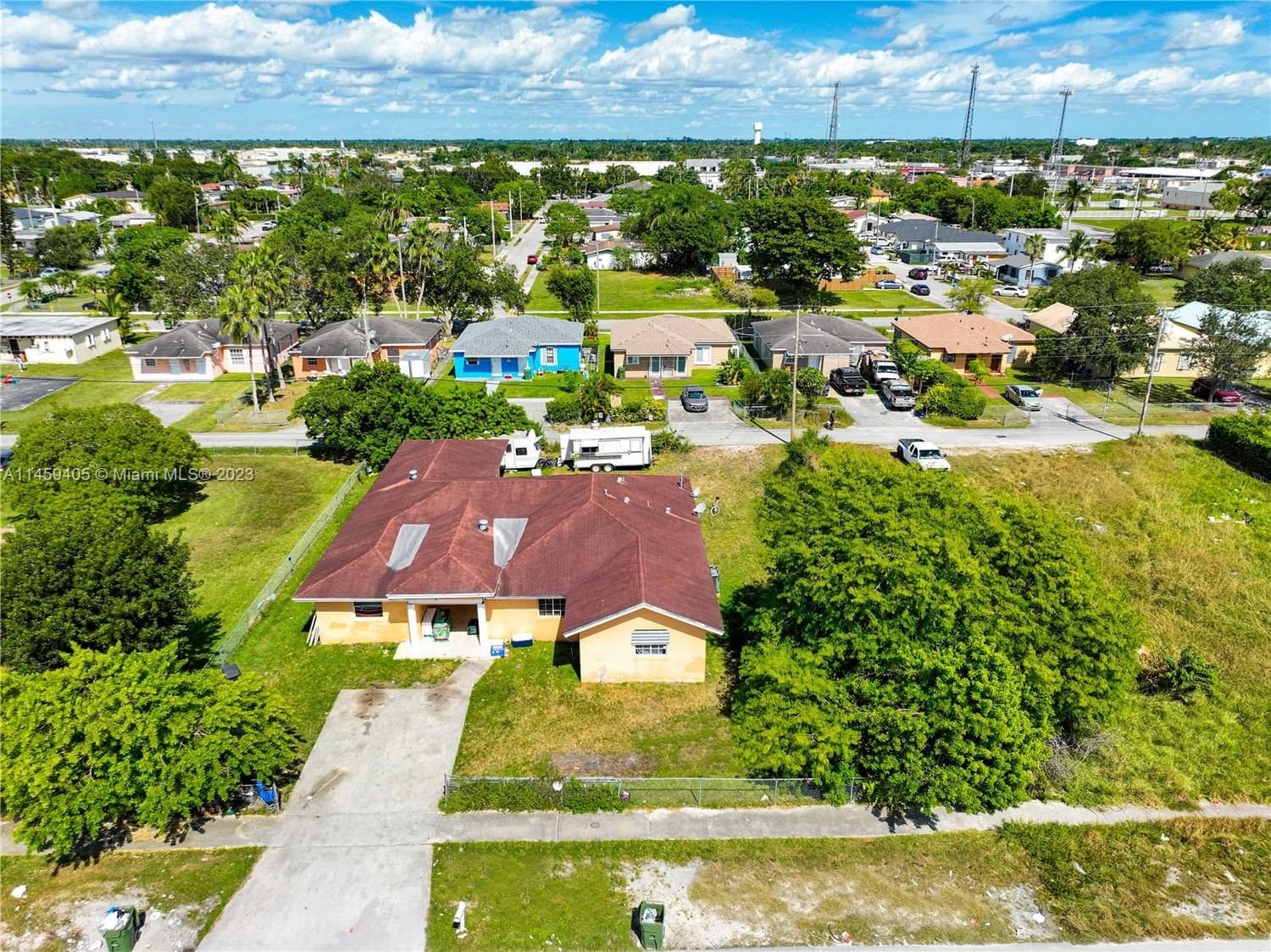 Real estate property located at 657 7th St, Miami-Dade County, Homestead, FL