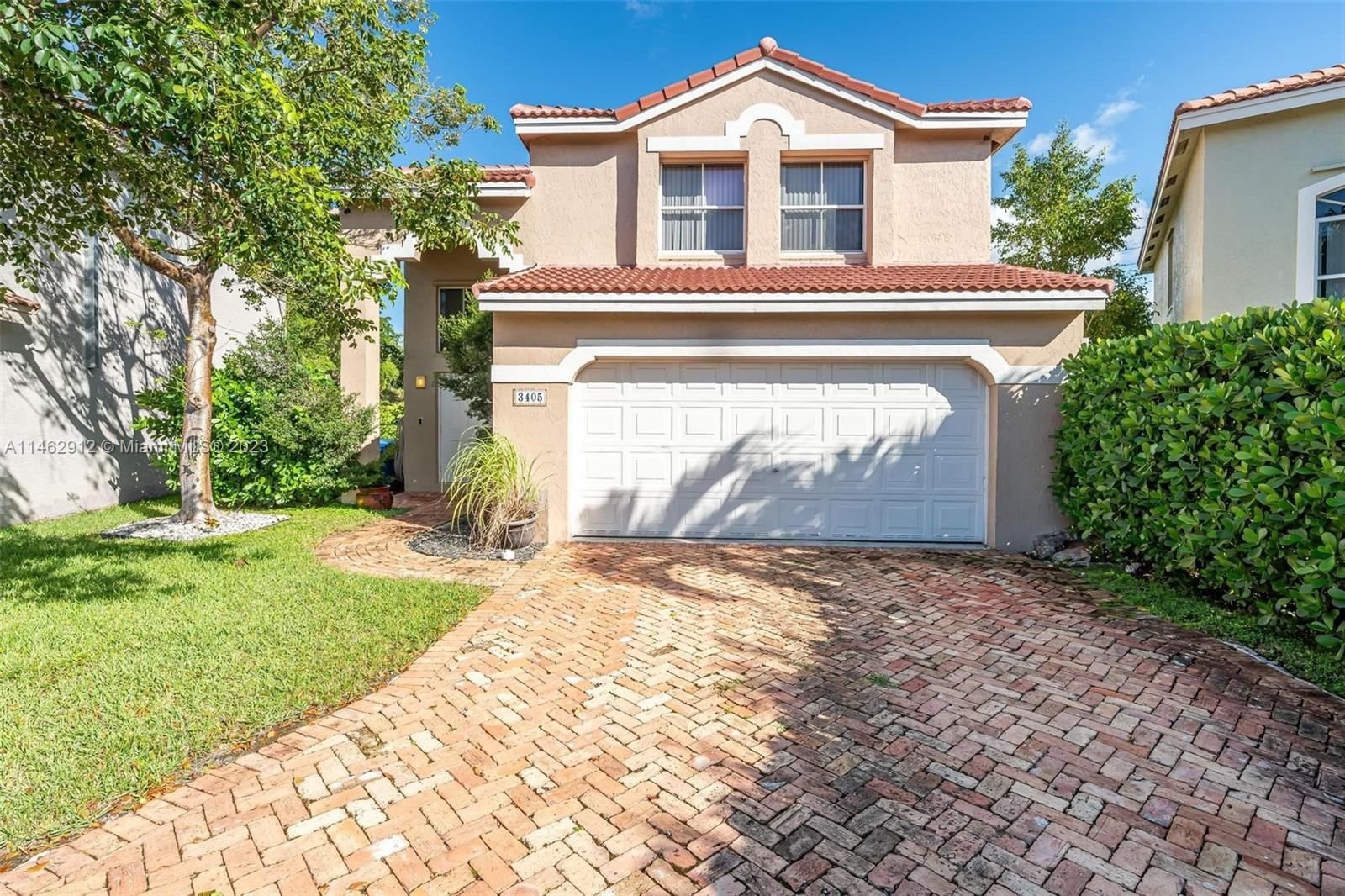 Real estate property located at 3405 108th Ter, Broward County, COUNTRY CLUB VILLAGE, Coral Springs, FL